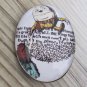 Humpty Dumpty big brooch (from Alice in Wonderland)