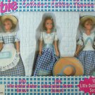 4" BARBIE COLLECTOR'S EDITION FIGURINE SET of 3  LITTLE DEBBIES NRFB