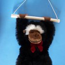 GOFFA  GORILLA  9"  SWINGING BROWN  MONKEY CHIMPANZEE