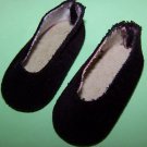 MADAM ALEXANDER  BLACK SLIP-ON SHOES -=-2"x7/8"Mint fit MA, Toni and Many Others