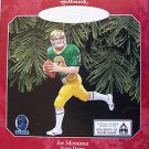 (2) JOE MONTANA HALLMARK ORNAMENTS 49ers & Notre Dame