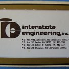 ND INTERSTATE ENGINEERING, INC. PINOCLE PLAYING CARDS NORTH DAKOTA
