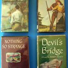 4 BOOKS:  DEVIL'S BRIDGE - NOTHING SO STRANGE - THE BENGAL TIGER - THE RIFLEMAN