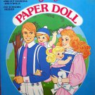 VINTAGE  HEART FAMILY PAPER DOLL BOOK 1985  Uncut Western