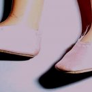 MADAME ALEXANDER PINK  SATIN  SLIPONS-Mint-FIT TONI NEW