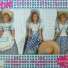 4" BARBIE COLLECTOR'S EDITION FIGURINE SET of 3  LITTLE DEBBIE NRFB