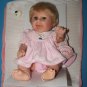 16" DANEA FLORA GIRL  BABY DOLL JOINTED ALL VINYL WIGGED MIB REBORNING or PLAY