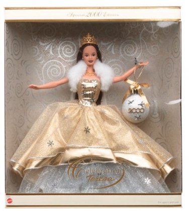CELEBRATION 2000 HOLIDAY HISPANIC  BARBIE 1st in Series    NRFB