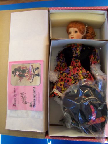 MUSICAL 14" Memory Lane OH SUSANNAH  by Cindy Shafer NRFB