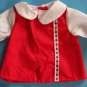 PREMIER FASHION RED TYROLEON TRIM  13-15"  DOLL    NEW