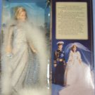 1982  PRINCESS DI DIANA OF WALES 11.5"  DOLL SILVER FORMAL GOWN GOLDBERGER