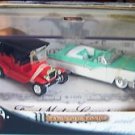 HOT WHEELS FORD MOTOR CO FAB FORDS LE 2 Car Set 56 FORD CONVERTIBLE & MODELT MIB