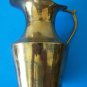 Vintage 5.5" Unique Shaped Solid BRASS PITCHER