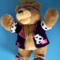 11" TEDDY GRAHAM 1990 Applause, Velvet Jacket & Eyeglasses