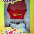 IDEAL 1983 10" BASEBALL PLAYER CHIPMUNK OUTFIT NRFB fits Dolls & Bears