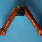 1970 BARBIE FRANCIE HTF SOFT LACE UP BROWN BOOTS Mattel MOD Rare JAPAN Vintage