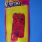 1981 BEST BUY FASHIONS 4 BARBIE  DOLL Red Knit Print Dress w/Ties $1468 NEW NRFP