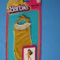 1981 BEST BUY FASHIONS 4 BARBIE  DOLL Gold knit Dress with Fringe 3363  NEW NRFP