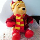 WALT DISNEY WORLD HOLIDAY WINNIE the POOH BEAR 17" tall sitting New w/Tags