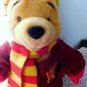 WALT DISNEY WORLD HOLIDAY WINNIE the POOH BEAR 17" tall sitting New w/Tags