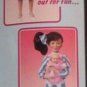 1990 Original MOMMY OUT FOR FUN 19"DOLL & BABY  Tootsietoy with Accessories NEW