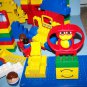 LEGO  DUPLO BUILDING BLOCKS 325 Pieces - 11 1/2# Vehicles, Specialty pieces VGC