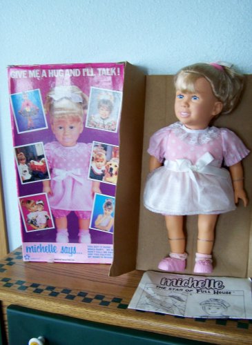MICHELLE 15" Talking Doll in Pink as featured on FULL HOUSE 1990 MIB