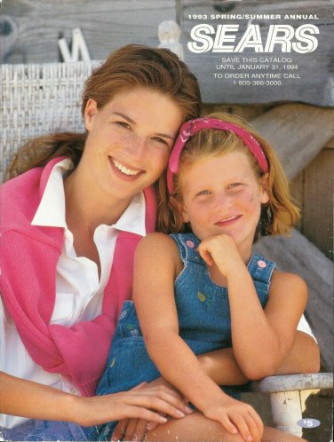 SEARS 1993 SPRING SUMMER ANNUAL AMERICA'S LARGEST CATALOG Final Edition 1555 Pgs