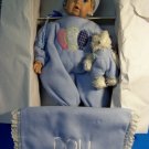 22" BABY KYLE DUCKHOUSE DOLL w/ BEAR & BLANKET  NRFB