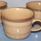 (3) COUNTRY SIDE J7801 JAPAN WHEAT COFFEE CUPS MUGS