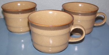 (3) COUNTRY SIDE J7801 JAPAN WHEAT COFFEE CUPS MUGS