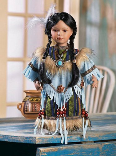 17"  MACAWI  NATIVE AMERICAN CHILD NRFB