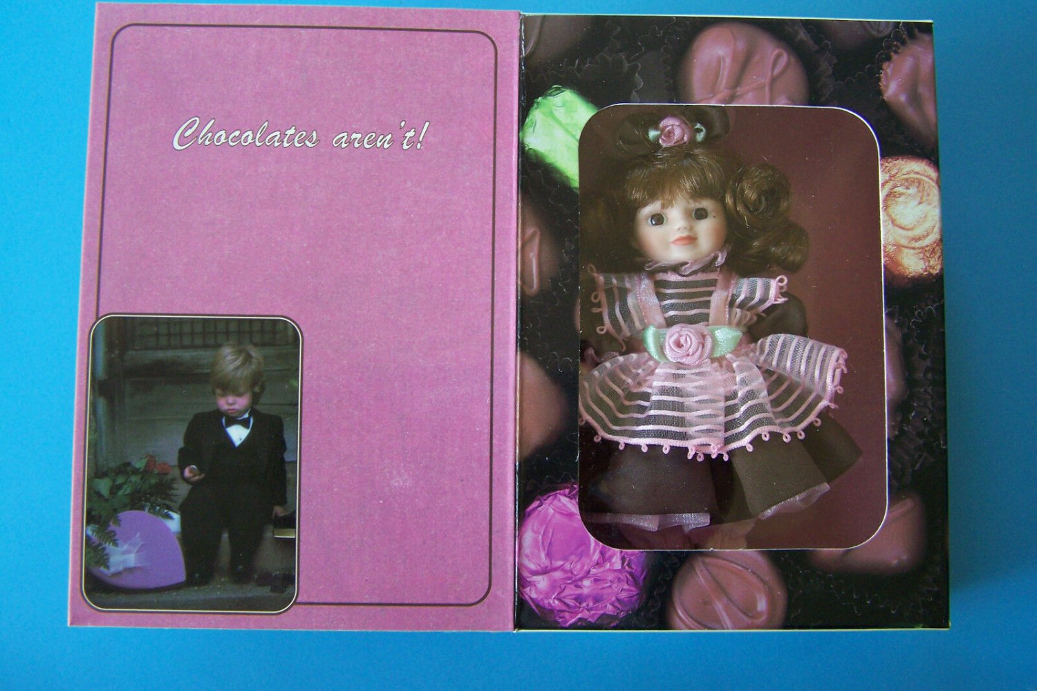 (4) VALENTINES GREETING CARD Marie Osmond DOLLS 6&quot; 1997 NRFB Lot 2