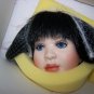 Susan Krey 26" ELEANOR PORCELAIN DOLL  20' style Collectible Concepts w/DOG NRFB