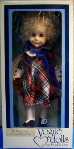 16" BRIKETTE Collection by Vogue Plaid Dress NRFB
