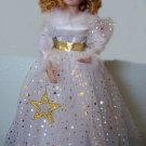 16" STAR STUDDED ANN MARIE PORCELAIN DOLL Strawberry Blond Blue Eyes MIB