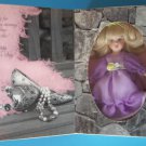 GREETING CARD for MOTHER  Marie Osmond DOLL   6" Blond Hair & Lav Eyes 199 NRFB