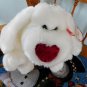 21" Floppy & So Soft VALENTINE PUPPYDOG Dan Dee Collector's Choice NEW w/hangtag
