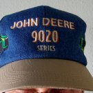 Rare JOHN DEERE 9020 Series DENIM BASEBALL CAP JD Waterloo WorkGold Key Customer