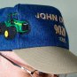 Rare JOHN DEERE 9020 Series DENIM BASEBALL CAP JD Waterloo WorkGold Key Customer