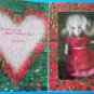 (4) VALENTINES GREETING CARD DOLLS   6"  1997 NRFB  Lot 2