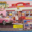 DIXIE'S DINER TYCO PLAYSET w/DOLL,COUNTER-STOOLS  NRFB