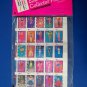 MATTEL 1990 BARBIE TRADING CARDS COLLECTOR POSTER shows 300 Cards. MIP