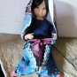 1993 NAVAJO PAPOOSE 17"Native American Porcelain Doll in Bunting Danbury Mint VG