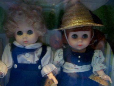 GINNY JACK & JILL PLAYSET 1985 (2) DollS w/ Access.... NRFB