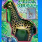 1999 Funmax Battery Operated AFRICAN GIRAFFE Flip Tail-Legs Run Head Sways NRFB