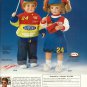 12" JEFF GORDON NASCAR CHRIS & KATIE DOLLS by Laura McCabe Hamilton 1998 NRFB's