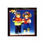12" JEFF GORDON NASCAR CHRIS & KATIE DOLLS by Laura McCabe Hamilton 1998 NRFB's