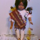 17"   NATIVE AMERICAN HUNTER w/Bow and Arrow  Duckhouw w/Tagnmmnnnnnnnnnnnnnnnnn