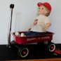 17" Little BOY HOLDEN  in his RADIO FLYER RED WAGON St George Doll Co.  85/1000